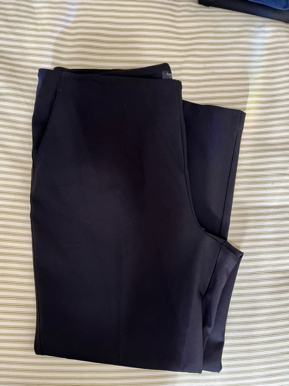 Rachel Zoe Black Tailored Ponte Trousers